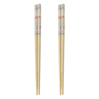Skater MIFFY 竹筷, 筷子, 灰色, 2雙