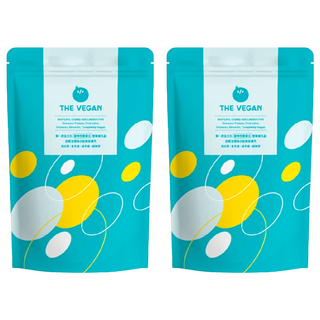 THE VEGAN樂維根植物優蛋白 咖啡-1KG, 1kg, 2包