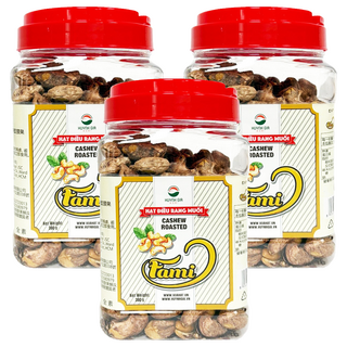 AJI OKASHI 味覺百撰 越南鹽味帶皮腰果, 3個, 380g