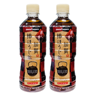 pokka sapporo 加賀棒焙茶, 525ml, 1入, 2瓶