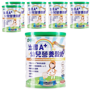 BEAUTiFUL LiFE 美好人生 比爾A+幼兒營養穀奶, 900g, 6罐