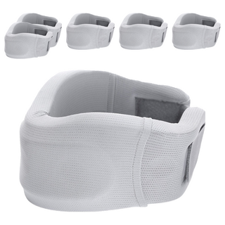 冰絲透氣護頸頸枕, 6個, 灰色