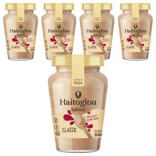 TAHINI 雅典 細滑純芝麻醬, 5個, 300g