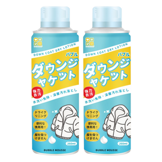 CLH 免水洗羽絨衣去污泡泡慕斯, 2個, 260ml