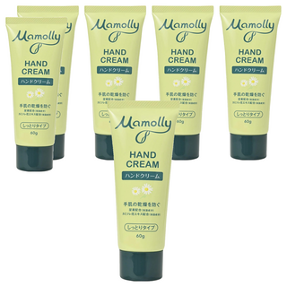 KUMANO 熊野油脂 Mamolly 保濕護手霜, 60g, 6條