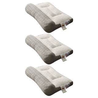 HONDONI 日式反牽引護頸枕 Z8-GY, 乳膠款 灰色, 3個