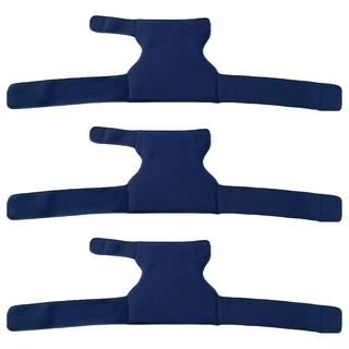 SPORT 凝膠冰敷護肩帶/肩部熱敷運動護具/肩部保護帶/肩頸固定支撐帶, 3個, 藏藍色