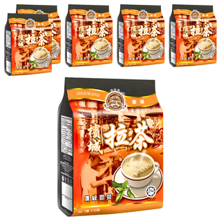 COFFEE TREE 咖啡樹 檳城拉茶風味香滑奶茶三合一 經典原味, 40g, 15包, 6袋