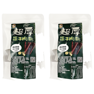 太陽食品 筷子肉乾, 2個, 泰式檸檬, 160g