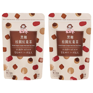 蜜思朵 黑糖桂圓紅棗茶, 17g, 18顆, 2包