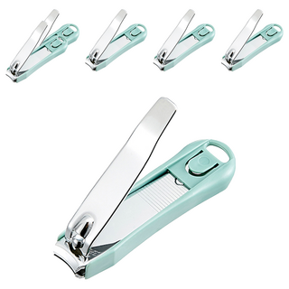 THE FACE SHOP 菲詩小舖 fmgt 日常美妝工具指甲剪, 薄荷綠, 6個