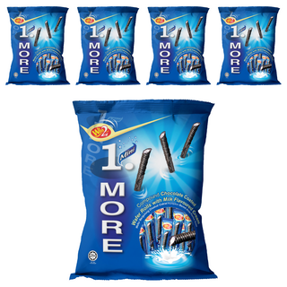 Win2 迷你威化捲家庭號 可可牛奶口味, 300g, 5袋