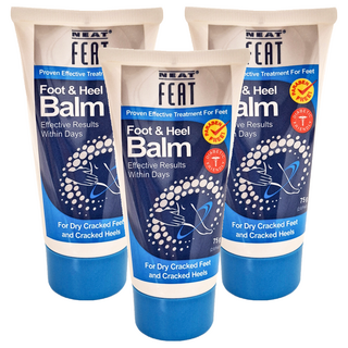 NEAT FEAT 樂活適 足跟龜裂修護膏, 75g, 1入, 3條