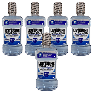 LISTERINE 李施德霖 全效護理防蛀漱口水, 750ml, 5瓶