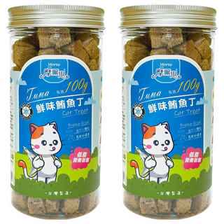 Mores 摩爾思 凍乾, 2個, 鮮味鮪魚丁, 100g