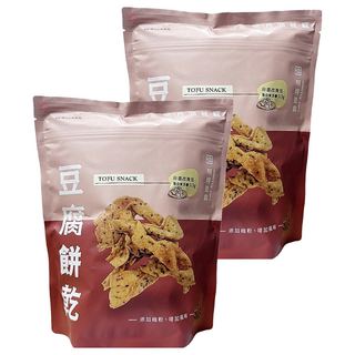 明月豆腐 豆腐餅乾 梅粉, 150g, 2個