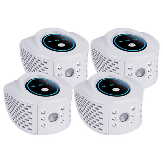 OMG 大功率驅鼠器 超聲波驅蟲二合一 白色, 4個, 45g