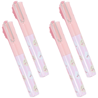 sun-star STICKYLE 攜帶型剪刀, 4個, 吉伊卡哇粉