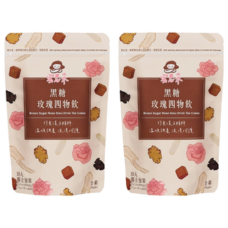 蜜思朵 黑糖玫瑰四物飲, 17g, 2組, 18個裝