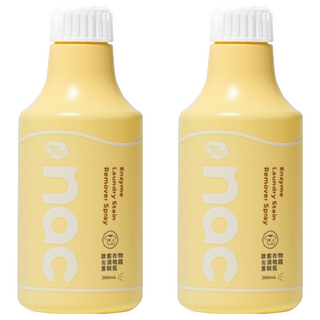 nac nac 酵素衣物去漬噴霧重裝瓶, 2個, 300ml