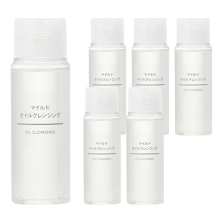 MUJI 無印良品 溫和卸妝油 攜帶型, 50ml, 6瓶