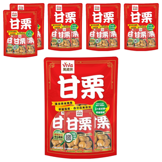 ViVa 萬歲牌 特選甘栗, 6袋, 150g