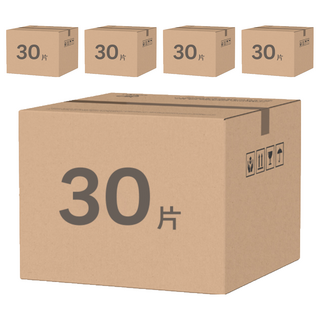 fuder 福德好罩 成人平面醫療口罩, 5個, 30片, 長春花藍