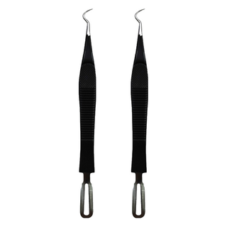 台灣 COSMOS 迷你雙頭粉刺夾 勾 H34717, 2個, 黑色