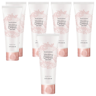 It’S SKIN 秘密對策婚紗純淨素顏霜 100ml, 6個, 白色