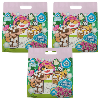 臭味滾 ODOUT 波霸奶茶木薯砂, 2.5kg, 3個, 無香