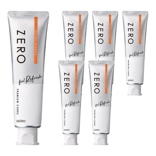 EBiSU 惠百施 ZERO Premium Cares Refresh 零失誤淨白濃密泡牙膏, 90g, 6條