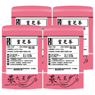 蔘大王 元氣靈芝茶包, 2g, 4個, 10個裝