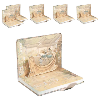 蕉蕉購物 磁扣筆記本, 6本, 清明上河圖