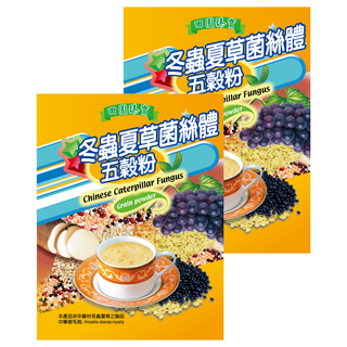田園臻寶 冬蟲夏草菌絲體五穀粉, 30g, 2個, 15個裝