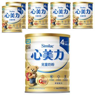 Abbott 亞培 Similac 心美力 保護力專家 兒童奶粉 4號 3~7歲, 1.6kg, 6罐