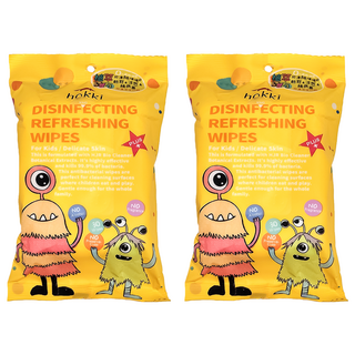 Hallmark 怪獸全護抗病毒抗菌濕紙巾30抽, 1入, 2包