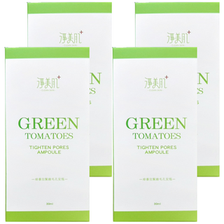 CLEAN SKIN 淨美肌 綠番茄緊緻毛孔安瓶, 4個, 30ml