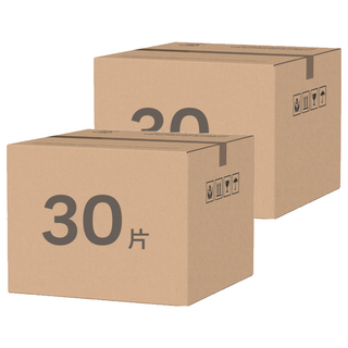 fuder 福德好罩 成人平面醫療口罩, 2個, 30片, 長春花藍