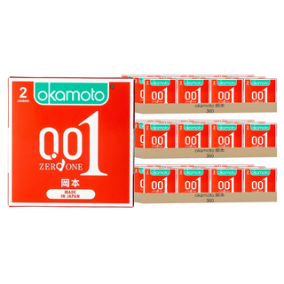 okamoto 岡本 001至尊勁薄保險套 ZERO ONE, 1080盒, 2個