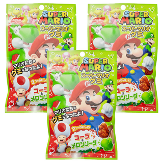 NOBEL 可樂風味 哈密瓜蘇打風味軟糖, 3個, 50g