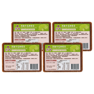 蔗會 黑糖冬瓜檸檬茶, 300g, 4個, 1個裝