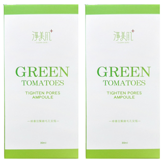 CLEAN SKIN 淨美肌 綠番茄緊緻毛孔安瓶, 2個, 30ml