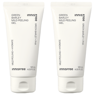 INNISFREE 台灣公司貨 青麥去角質凝膠面膜, 2個, 1個裝