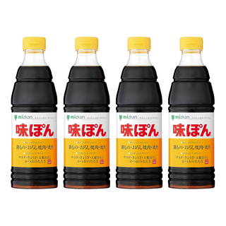 mizkan 味滋康 柑橘醋醬汁, 4個, 360ml