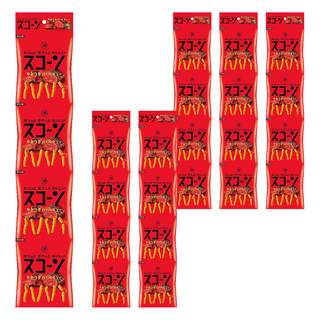 湖池屋 4連玉米條 燒烤風味, 60g, 6個