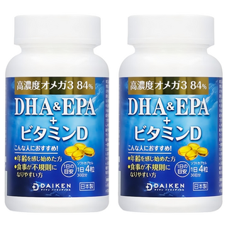 大研生醫 魚油軟膠囊, 120顆, 2個