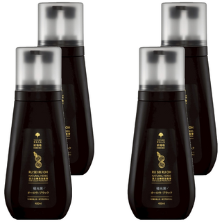 VEFUME 香水人生 漢方白轉黑染髮膏, 4個, 極光黑