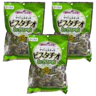 SENNARIDO 千成堂 開心果豆果子 芥末風味, 3個, 80g