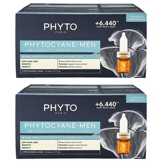 PHYTO 髮朵 新賦活養髮液 男性專用 12罐, 42ml, 2盒