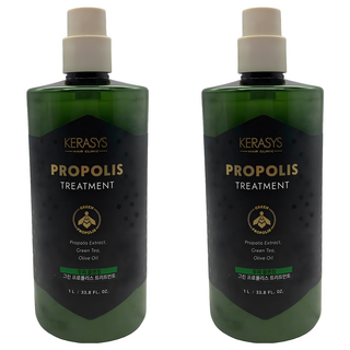 KERASYS 綠蜂膠頭皮清潔護髮素, 2個, 1L